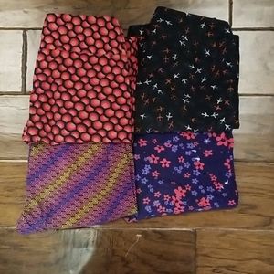 4 pairs of Lularoe leggings